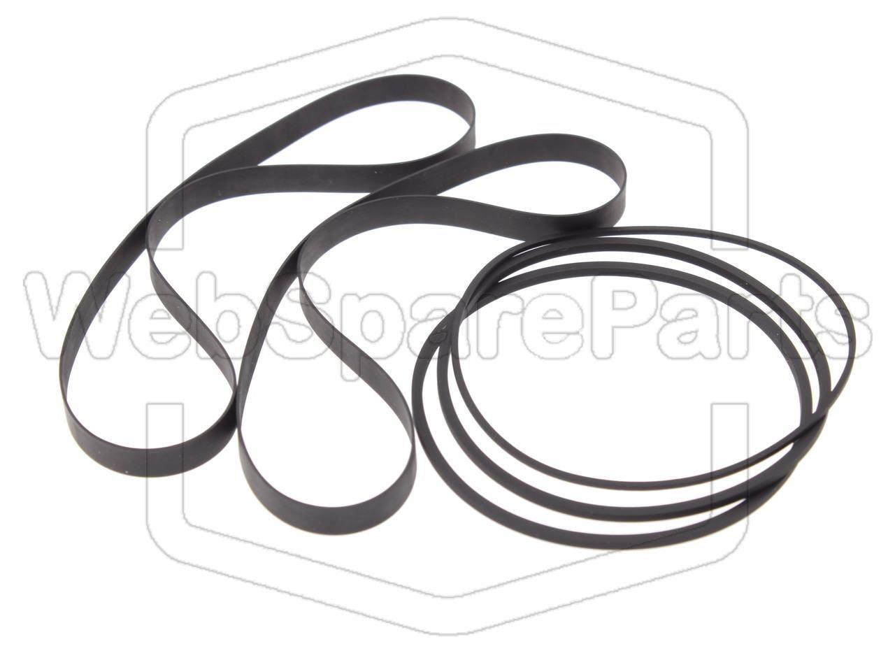 Kit Correias Para Deck de Cassetes JVC PC-W333