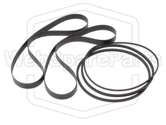 Kit Correias Para Deck de Cassetes JVC PC-W333