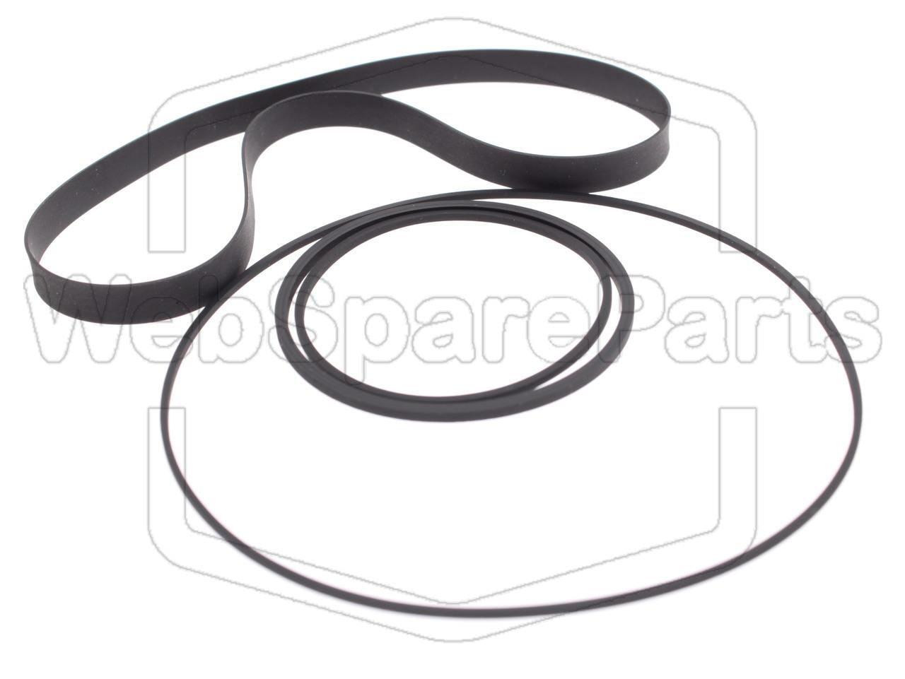 Kit Correias Para Deck de Cassetes Nakamichi 581