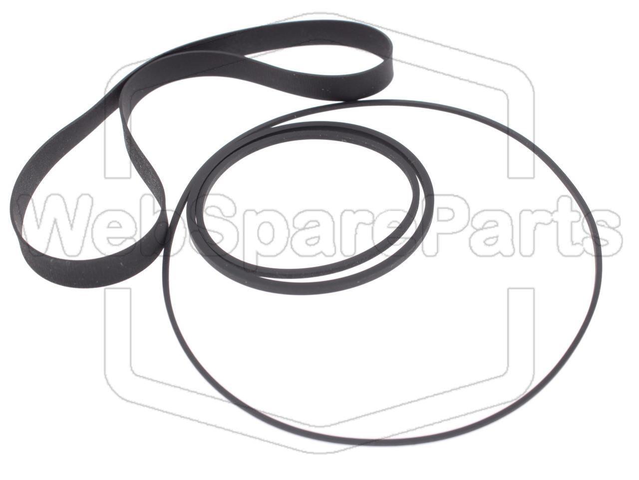 Kit Correias Para Deck de Cassetes Nakamichi 681 ZX