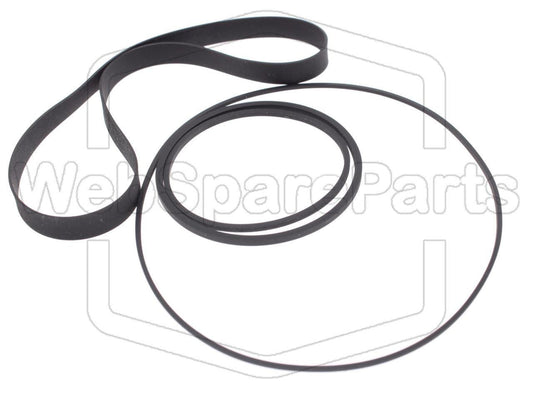 Kit Correias Para Deck de Cassetes Nakamichi 682 ZX