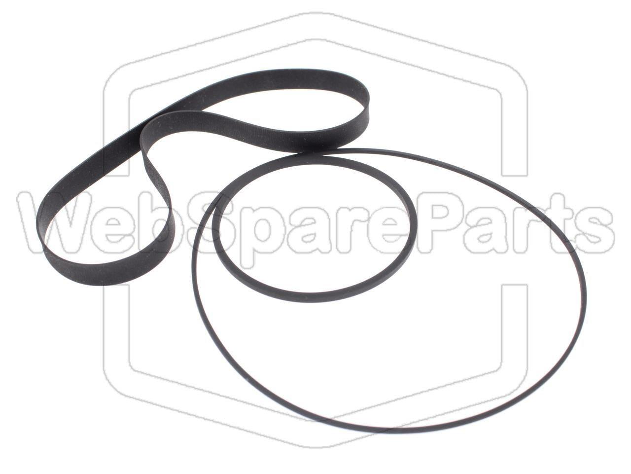 Kit Correias Para Deck de Cassetes Nakamichi LX-3