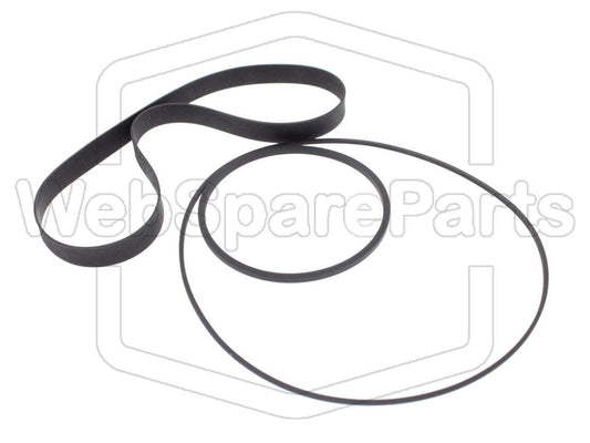 Kit Correias Para Deck de Cassetes Nakamichi LX-5