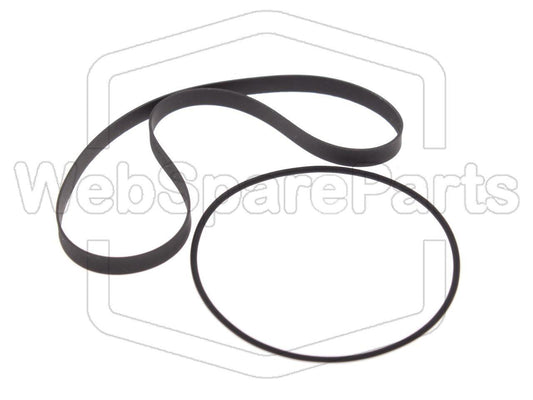 Kit Correias Para Deck de Cassetes Panasonic RX-DS20