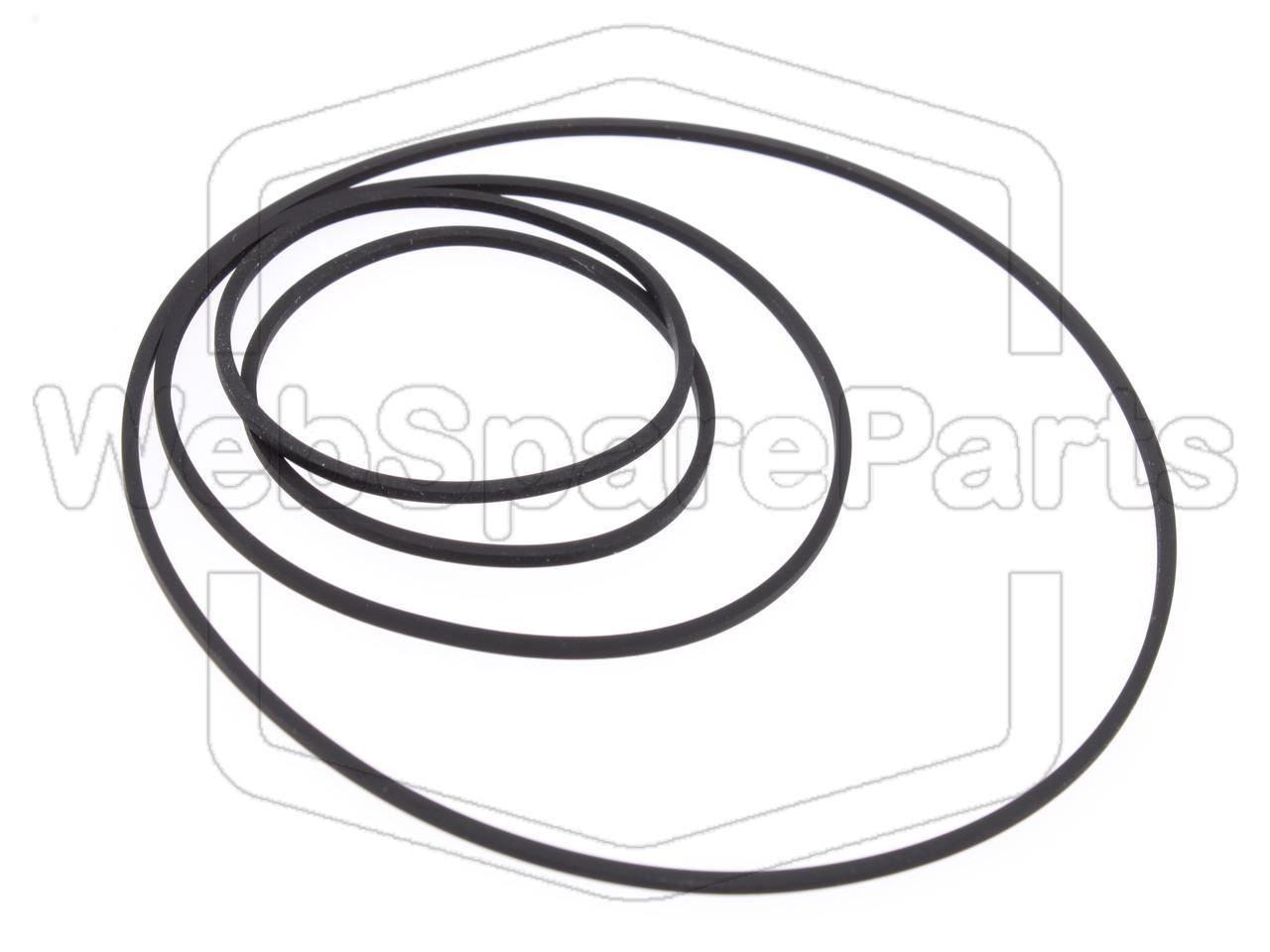 Kit Correias Para Deck de Cassetes Panasonic SA-CH84M