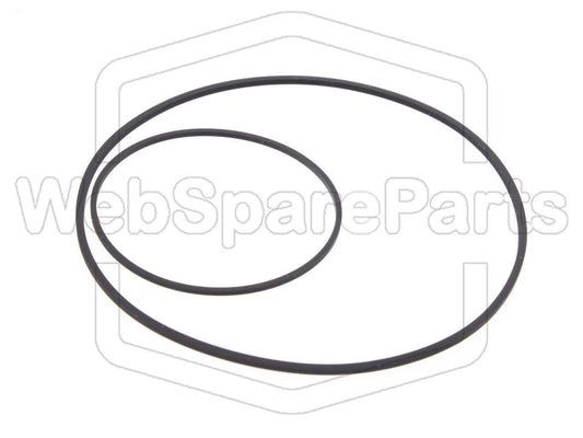 Kit Correias Para Deck de Cassetes Panasonic SA-PM17