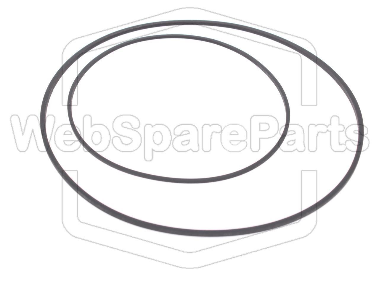 Kit Correias Para Deck de Cassetes Panasonic SA-PM20