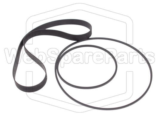 Kit Correias Para Deck de Cassetes Pioneer CT-110