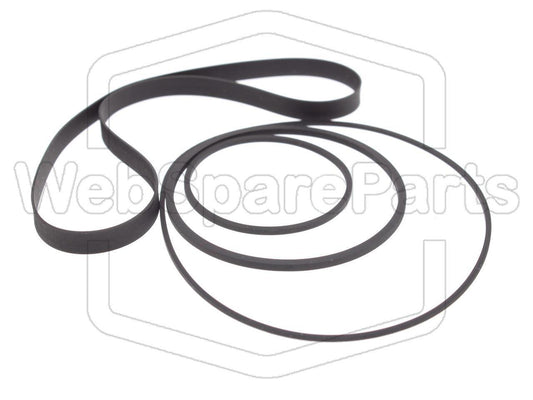 Kit Correias Para Deck de Cassetes Pioneer CT-F4040