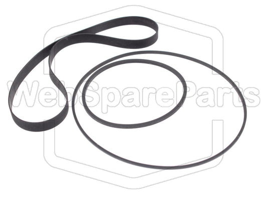 Kit Correias Para Deck de Cassetes Pioneer CT-F555