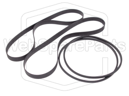 Kit Correias Para Deck de Cassetes Pioneer PDC-P530/M