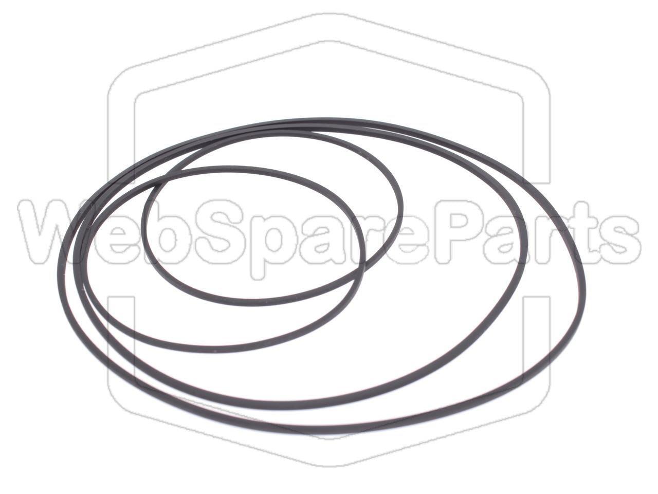 Kit Correias Para Deck de Cassetes Pioneer XR-VS8