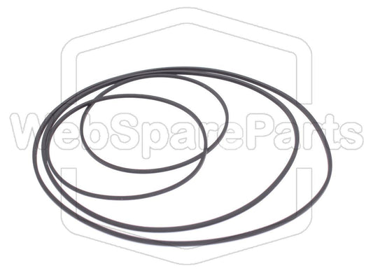 Kit Correias Para Deck de Cassetes Pioneer XR-VS8