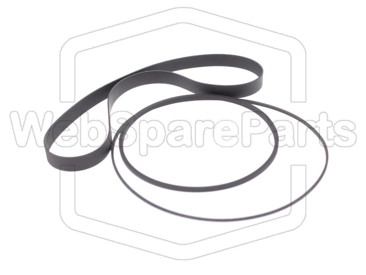 Kit Correias Para Deck de Cassetes Proton 740