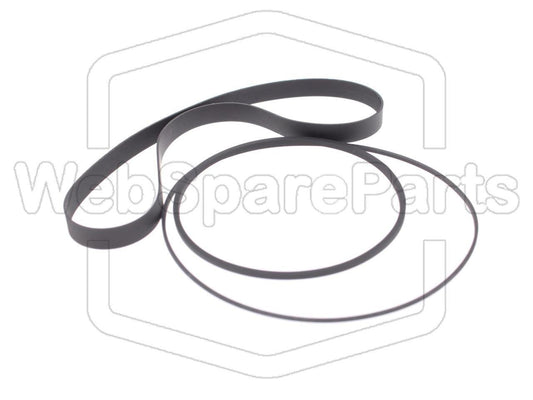 Kit Correias Para Deck de Cassetes Proton 740