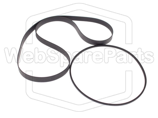 Kit Correias Para Deck de Cassetes Sansui D-35CF