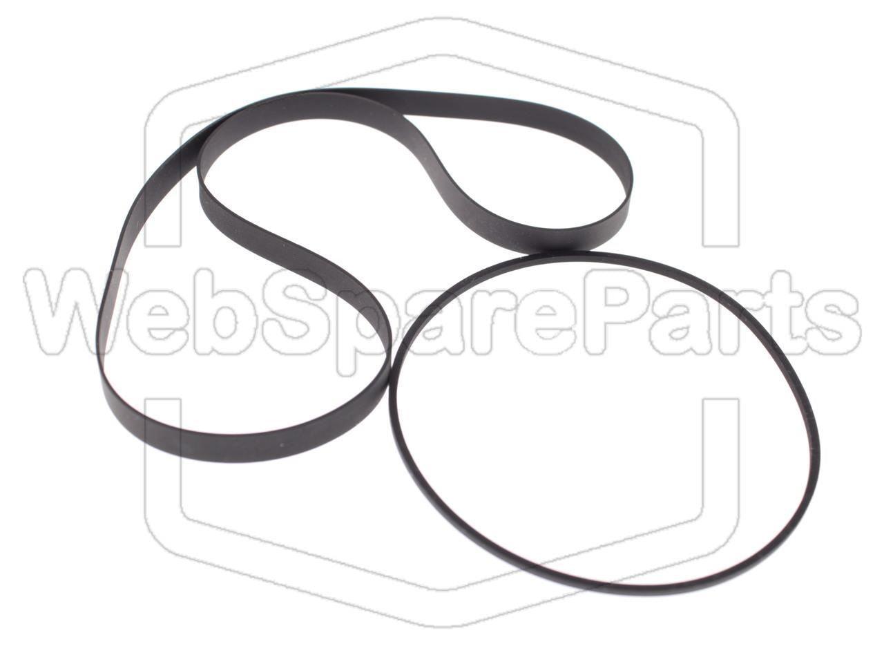 Kit Correias Para Deck de Cassetes Sansui D-390R