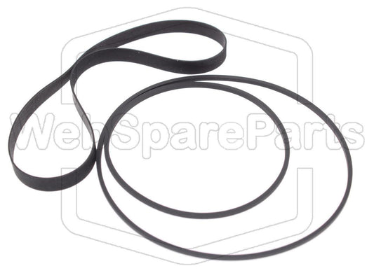Kit Correias Para Deck de Cassetes Sharp RT-20