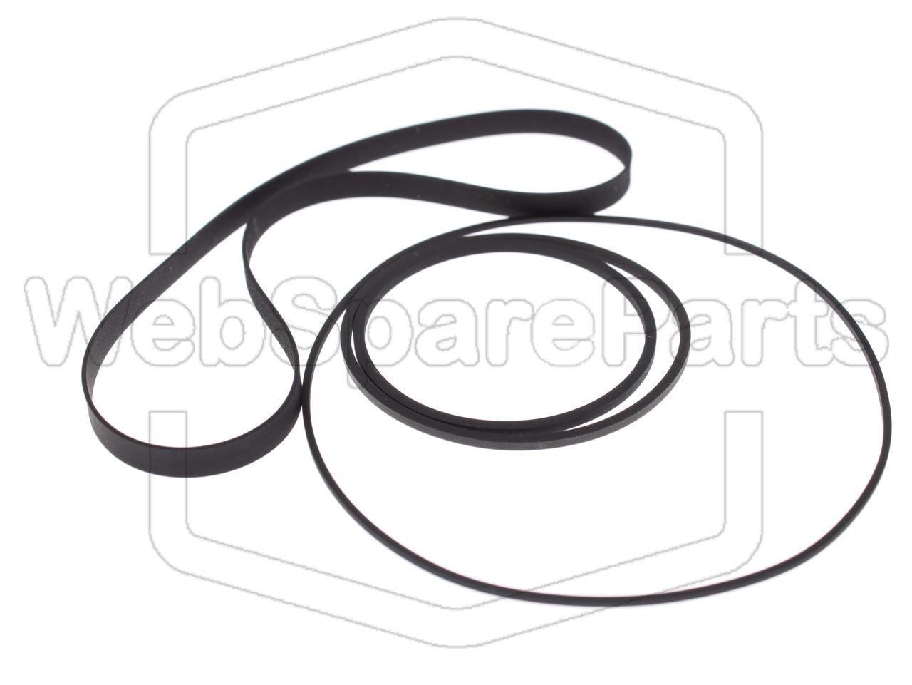 Kit Correias Para Deck de Cassetes Sony TC-FX25