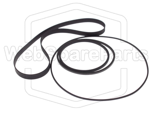Kit Correias Para Deck de Cassetes Sony TC-FX25B