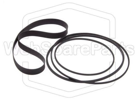 Kit Correias Para Deck de Cassetes Sony TC-FX430