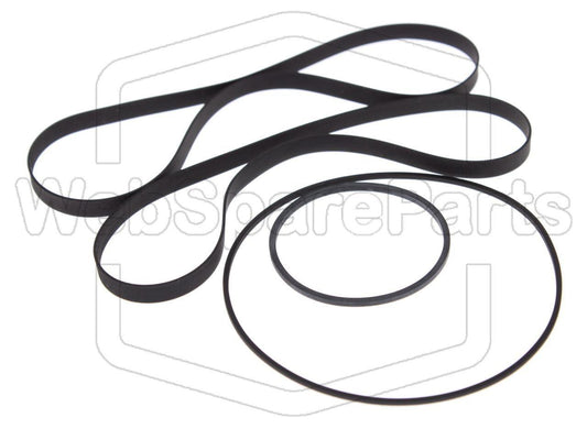 Kit Correias Para Deck de Cassetes Sony TC-K75