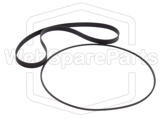 Kit Correias Para Deck de Cassetes Sony TC-R303
