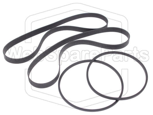 Kit Correias Para Deck de Cassetes Sony TC-W435