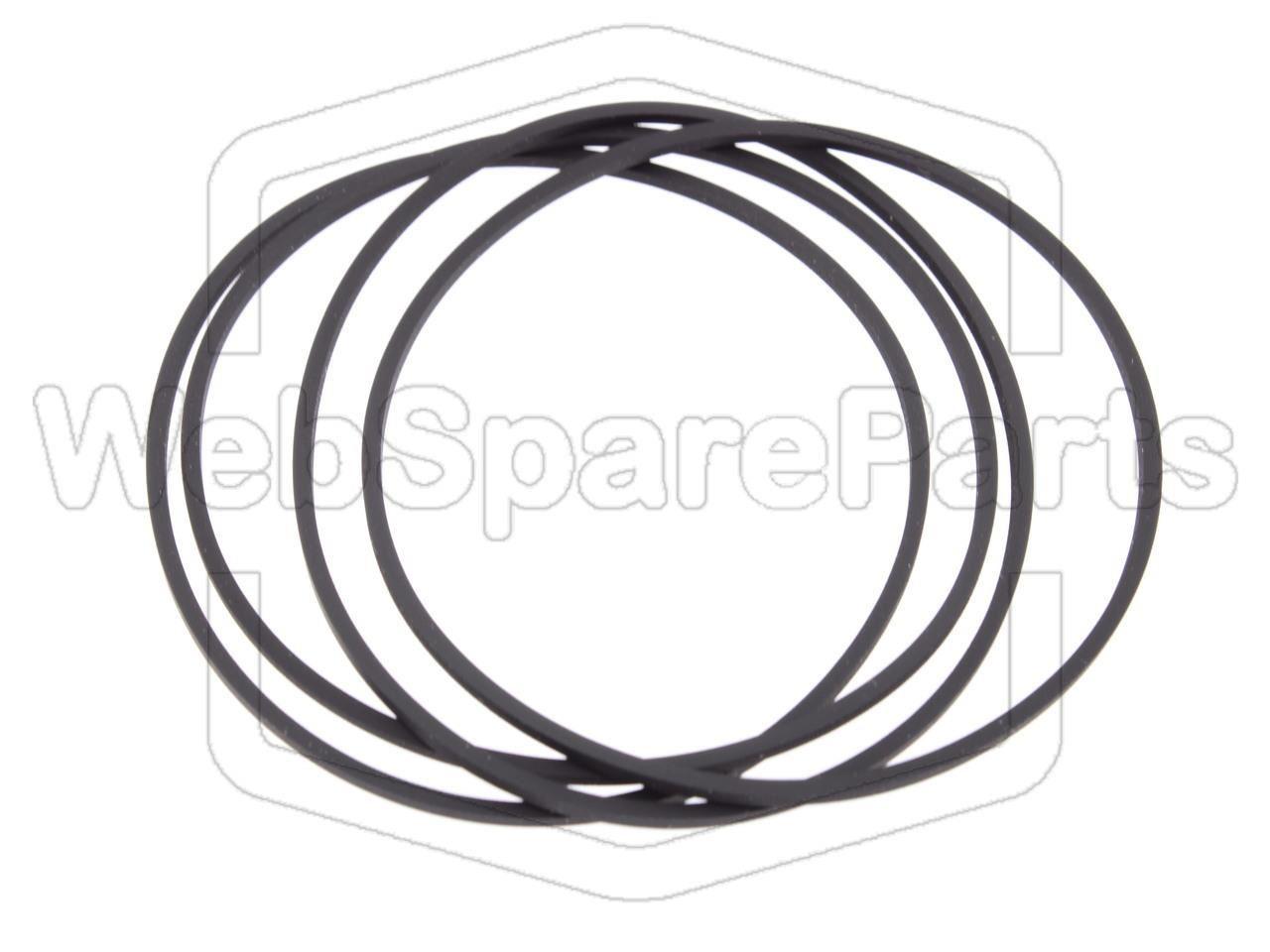 Kit Correias Para Deck de Cassetes Sony TC-W606/M