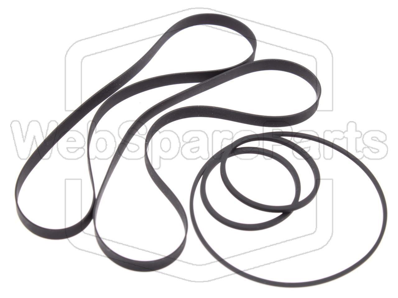 Kit Correias Para Deck de Cassetes Sony TC-WR620