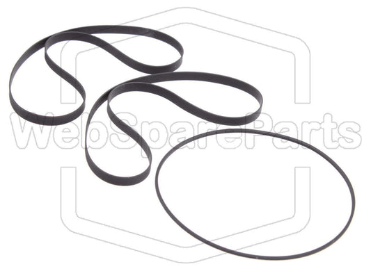 Kit Correias Para Deck de Cassetes Sony TC-WR77