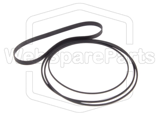 Kit Correias Para Deck de Cassetes Teac V-416C