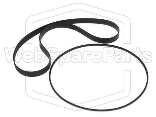 Kit Correias Para Deck de Cassetes Yamaha KX-200U
