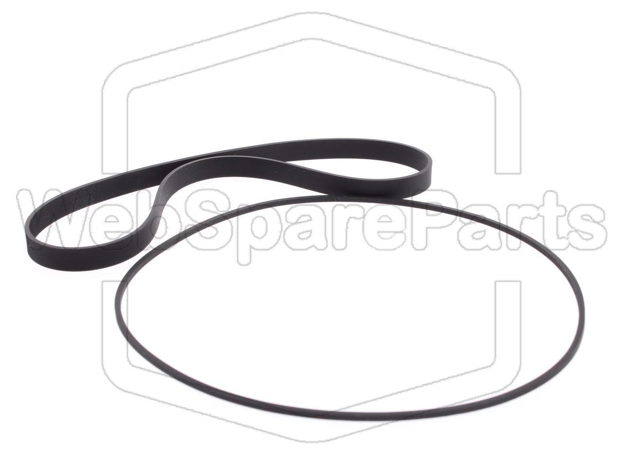 Kit Correias Para Leitor de Bobines Akai 4000 DS Mk2