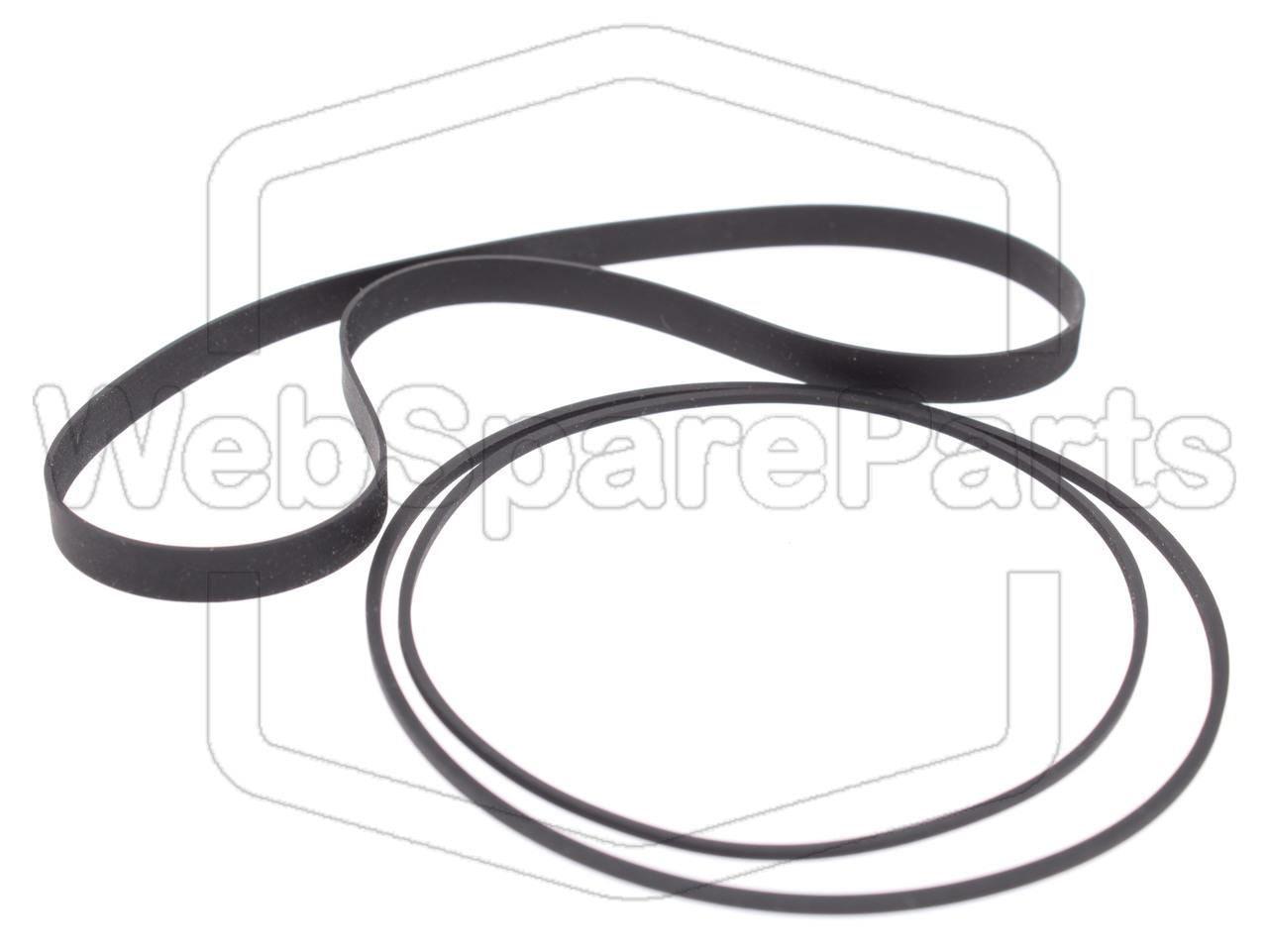 Kit Correias Para Leitor de Bobines Akai GX-600D PRO