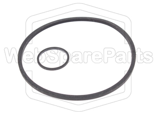 Kit Correias Para Leitor de CD JVC CA-C55 BK