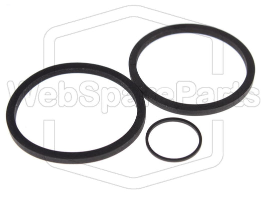 Kit Correias Para Leitor de CD JVC XL-MC2000 BK