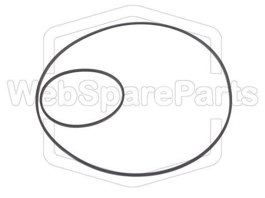 Kit Correias Para Rádio gravador Sony CFS-950 SPORTS